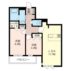 シャン　プロフォンド 302号室