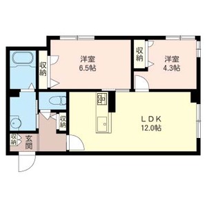ガイア是政　弐番館 101号室