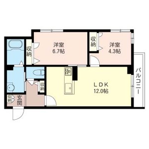 ガイア是政　弐番館 301号室