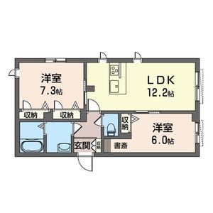 リラフォートＭ 105号室