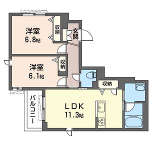 Ｍａｉｓｏｎ　Ｌｅ　Ｃｏｕｐｌｅ 201号-13