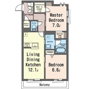 ドゥマール　リンネル 203号室