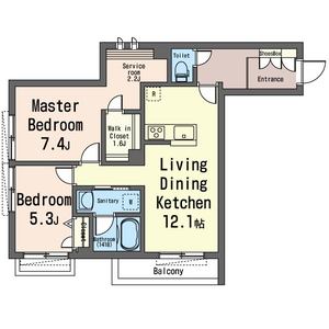 ドゥマール　リンネル 301号室