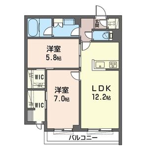 エクラージュ国立 202号室