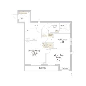 ホクレア府中 303号室