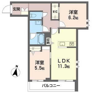 エクラージュ南町 201号室