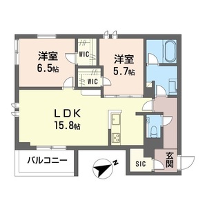 ビワール関前 203号室