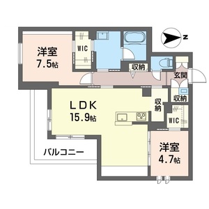 フォレナ 202号室