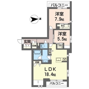 フォレナ 205号室