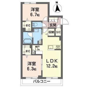 パストラーレ三鷹下連雀 203号室