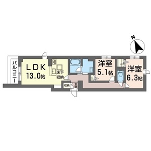 シャーメゾンハレムサシノ　マーリエ 101号室