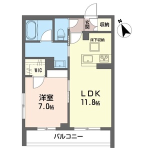 シャーメゾンハレムサシノ　マーリエ 102号室
