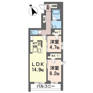 シャーメゾンハレムサシノ　マーリエ 105号室