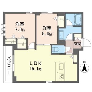 メゾン　ド　メイヤ― 202号室