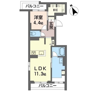 アルフラット弐 302号室