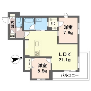 メリア調布 303号室