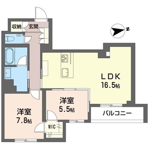 メリア調布 302号室