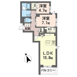 オレアス 203号室
