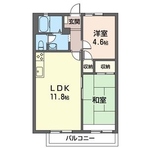 セジュール虹ヶ丘 207号室