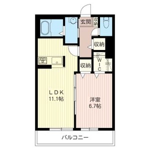 ルガール・カリダ羽衣 202号室