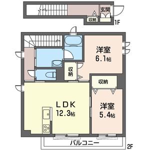 Ｍａｉｓｏｎ　Ｒｅｖｅ 202号室