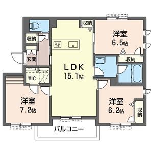 カーサ　レジオ国立 203号室
