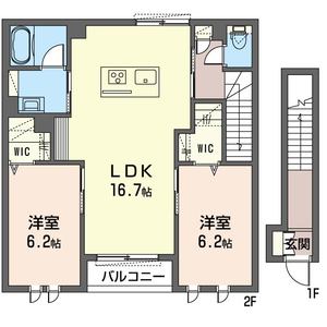 ゼルコバⅡ 202号室