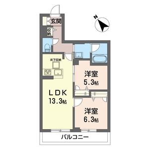 グレース　セゾン 202号室