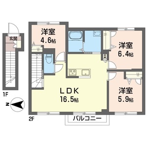 グラーティア 203号室