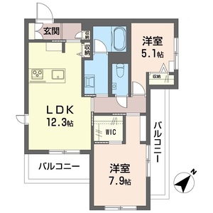 クレスティーク 301号室