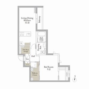 ポルタ　ノビリス 205号室