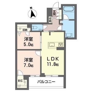 ノールフェリシモ 402号室