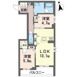 ノールフェリシモ 203号室