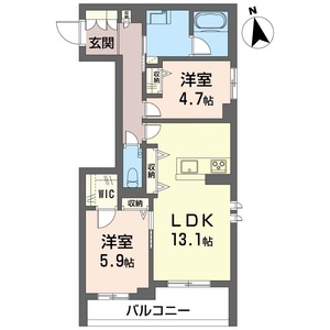 ノールフェリシモ 403号室