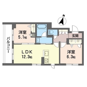 シャーメゾンステージ中野方南町 202号-6