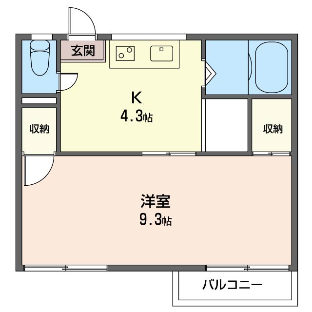 フラット砧 201号-16