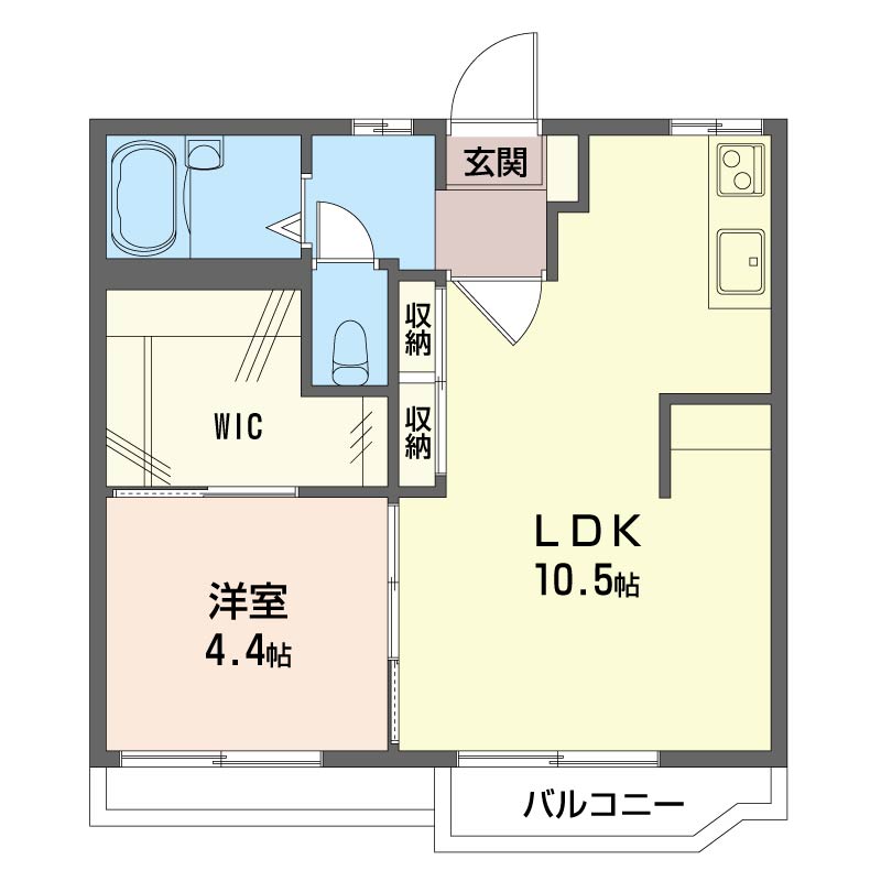 八幡タウンA 202号-4