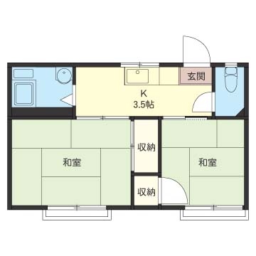 コ－ポ藤 202号-7