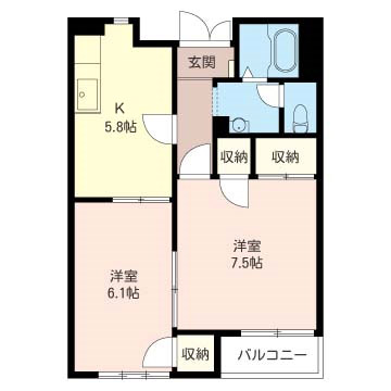 エクシ－ド砧 201号-13