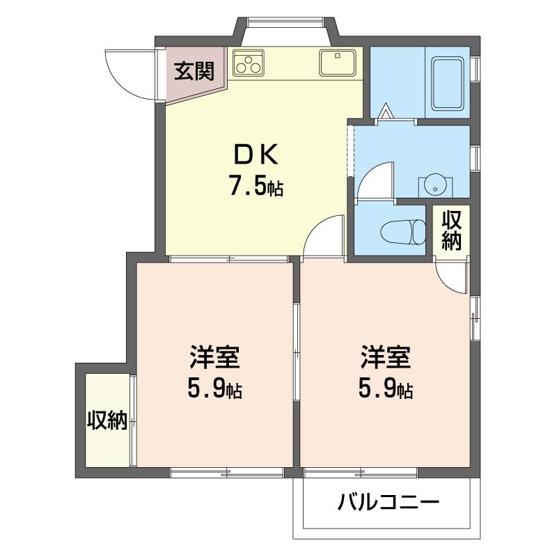 オ－クヴィレッジ 201号-15