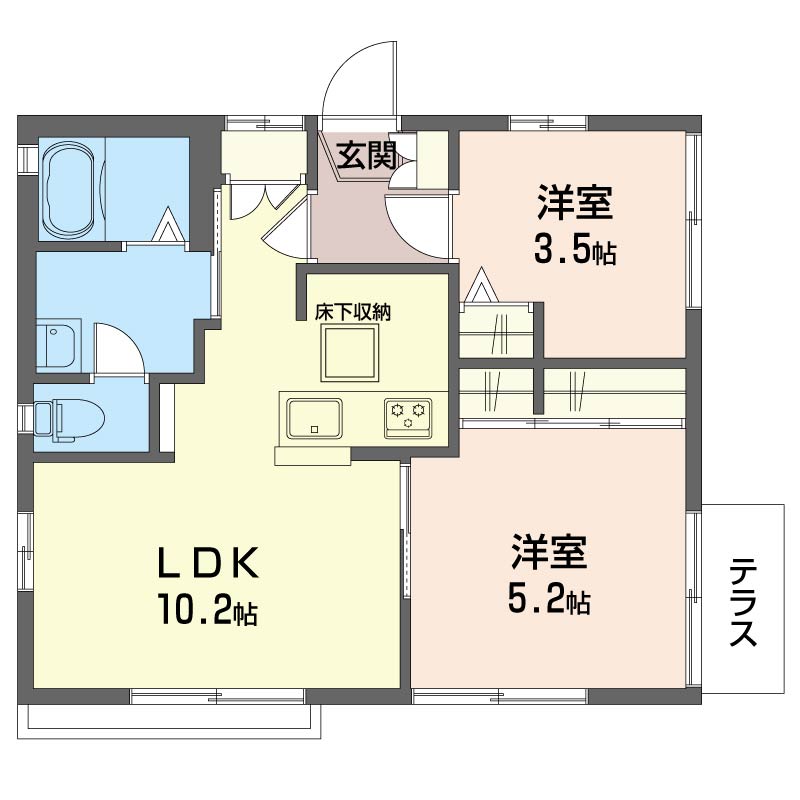 ドエル柴崎Ａ101-2