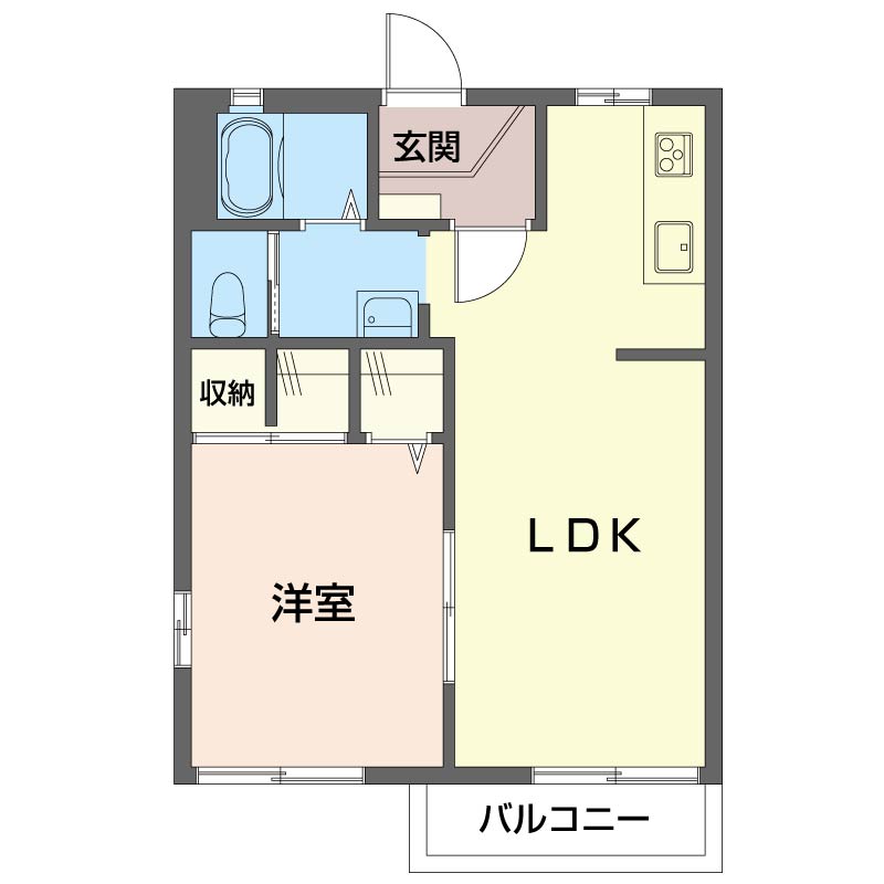 エ－デルハイム 202号-2