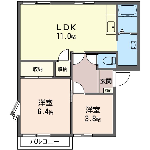 プライムハイツＡ 202号-13