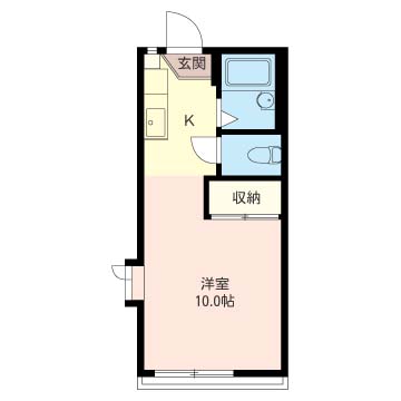 カルム桜新町Ｂ 106号-16