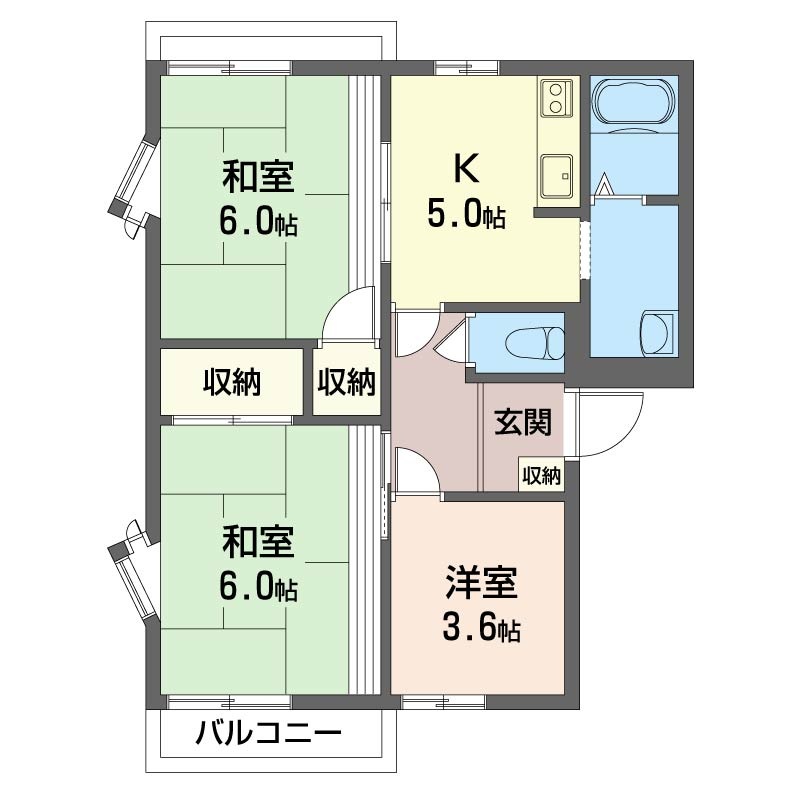 メゾン・ハナミズキ201-2