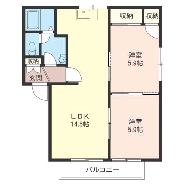 リバ-ビュ-武蔵野 202号-3