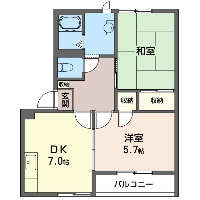 グリ-ンヴィレッジⅡ 203号-16