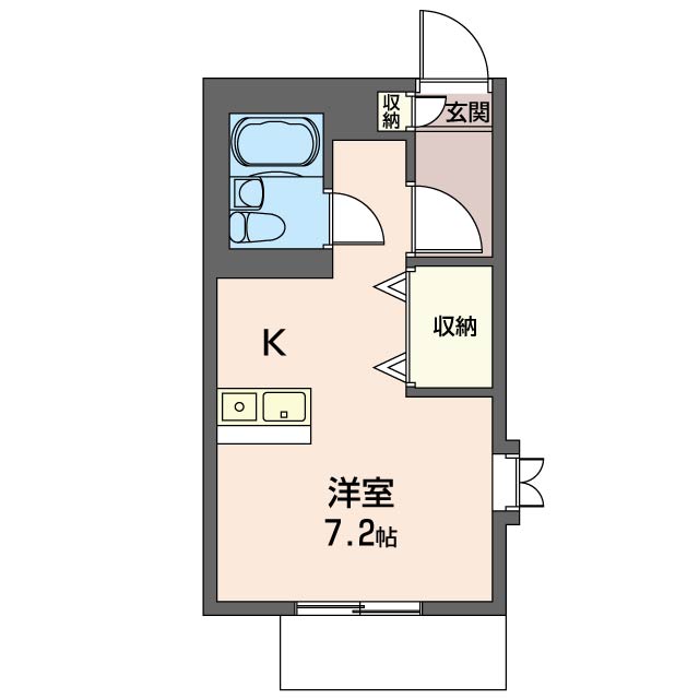 ハイツエバグリ－ンⅡ 103号-13
