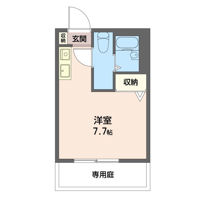 けやきハイツ 102号-5