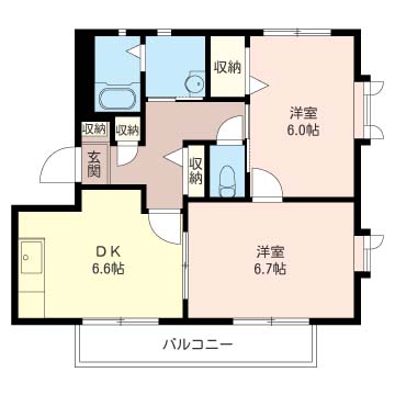 クレール浜田山 101号-16